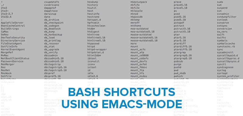 bash shortcuts