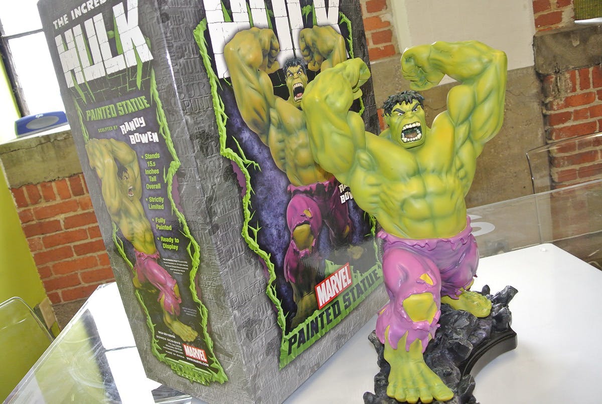 Win a limited edition Hulk statue through SmartFile