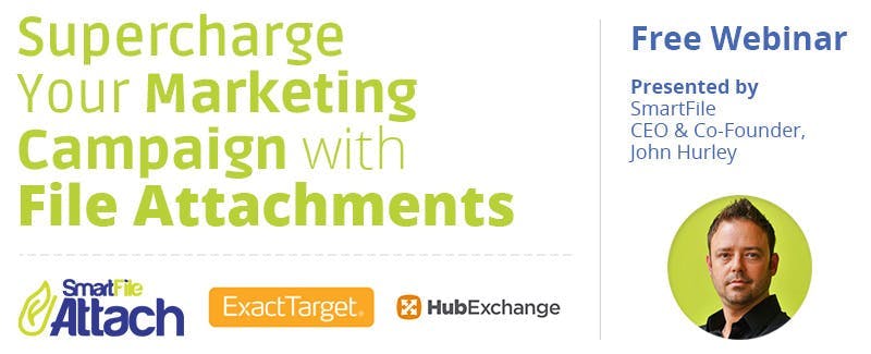 'Supercharge Your Marketing Campaign with Email Attachments' webinar from SmartFile